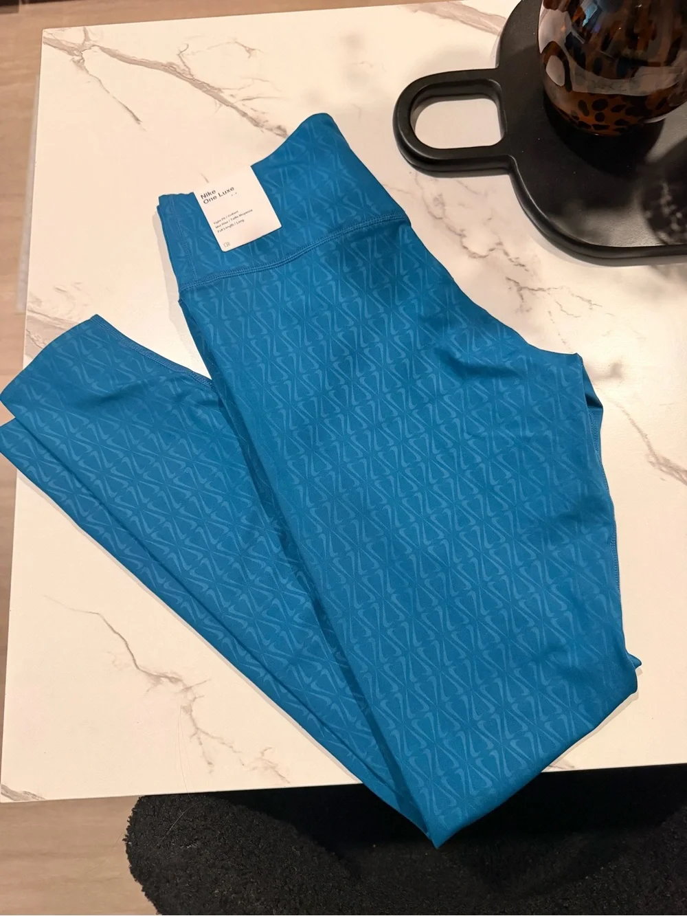 Nike One Luxe Blue Leggings